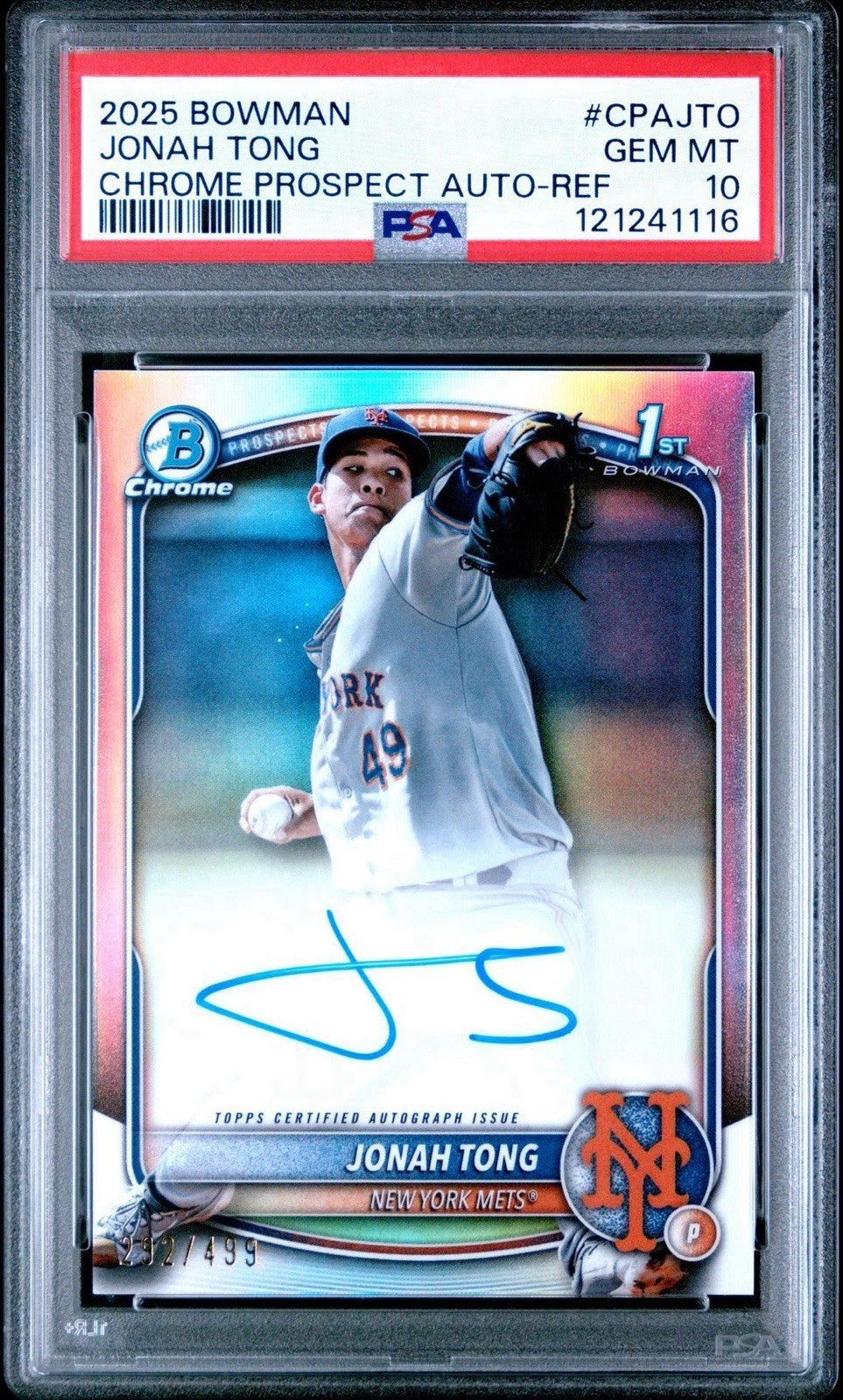 Jonah Tong Autograph Signing-Powers Sports Memorabilia