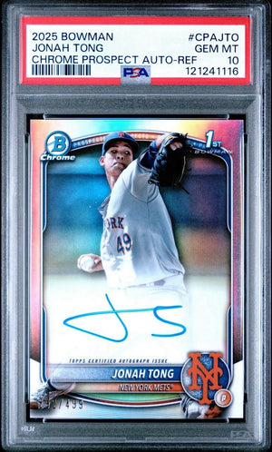 Jonah Tong Autograph Signing-Powers Sports Memorabilia