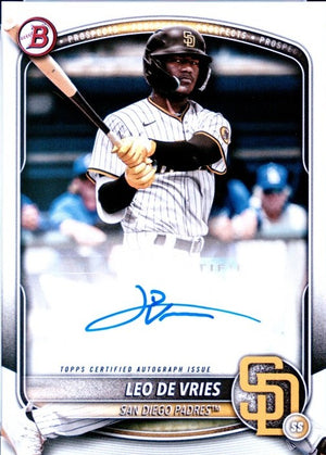 Leo De Vries Autograph Signing-Powers Sports Memorabilia