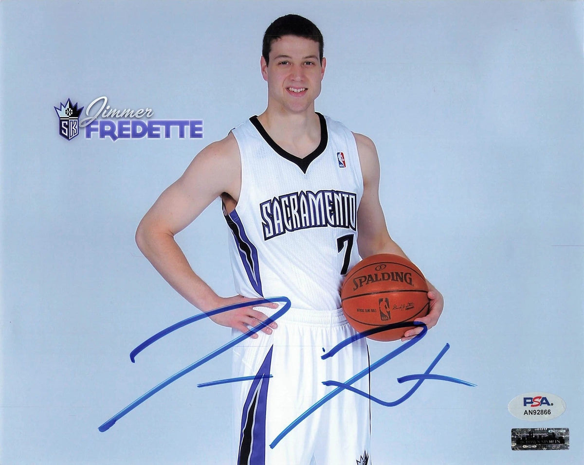 Jimmer Fredette Autograph Signing-Powers Sports Memorabilia