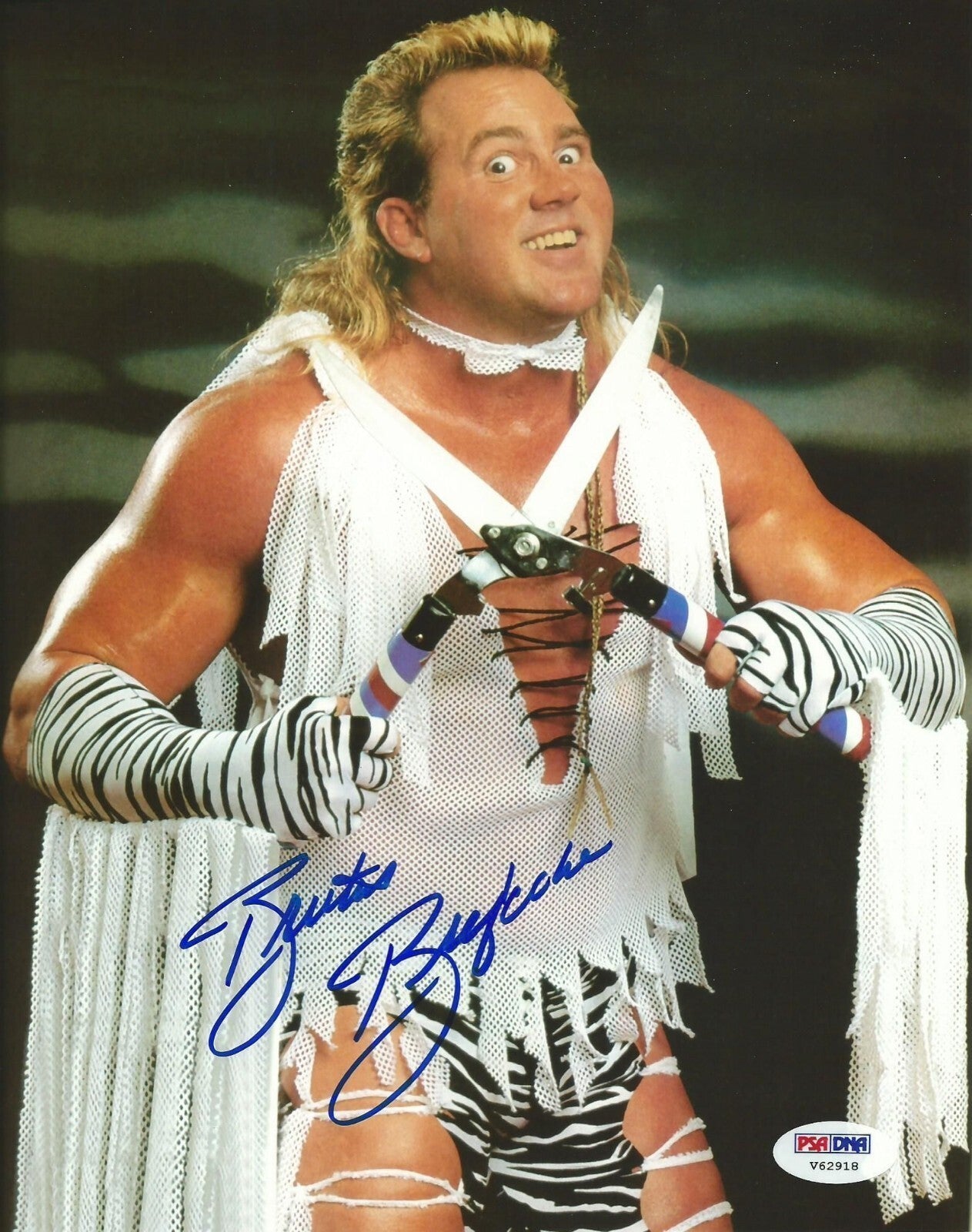Brutus "The Barber" Beefcake Autograph Signing-Powers Sports Memorabilia