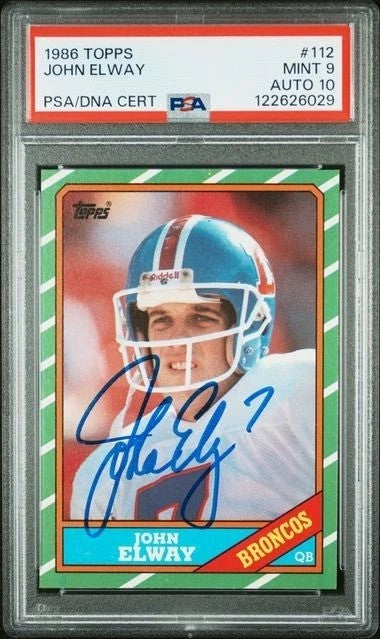 John Elway Autograph Signing-Powers Sports Memorabilia