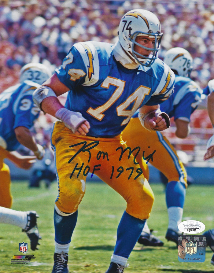 Ron Mix Autograph Signing-Powers Sports Memorabilia