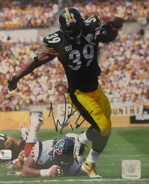 Willie Parker Autograph Signing-Powers Sports Memorabilia