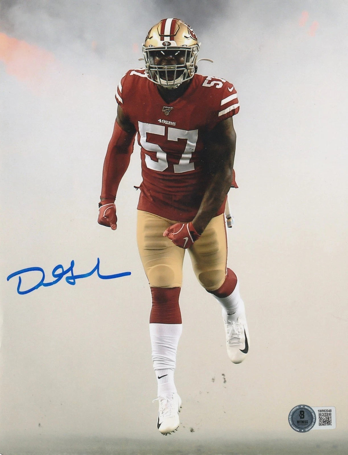 Dre Greenlaw Autograph Signing-Powers Sports Memorabilia