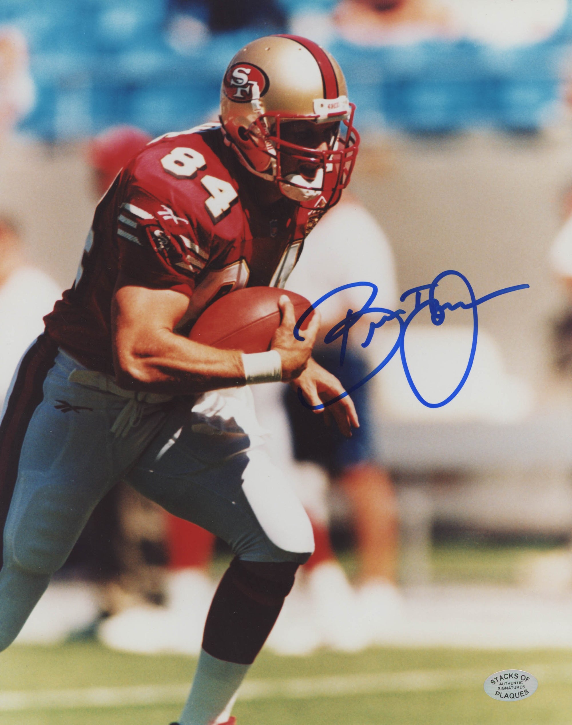 Brent Jones Autograph Signing-Powers Sports Memorabilia