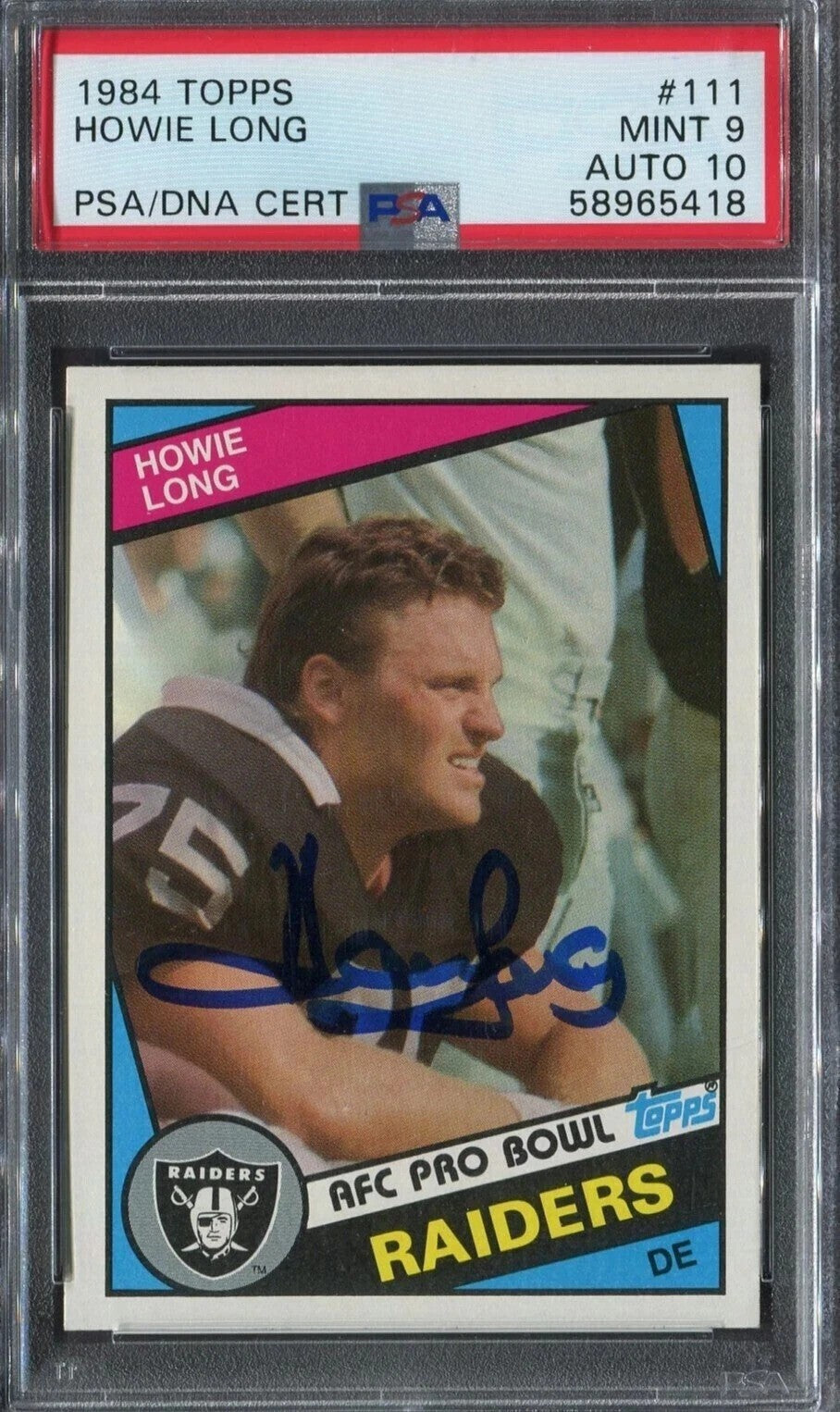 Howie Long Autograph Signing-Powers Sports Memorabilia