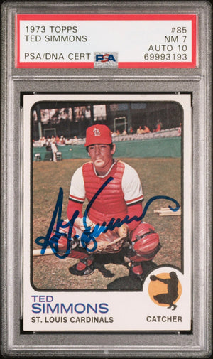 Ted Simmons Autograph Signing-Powers Sports Memorabilia