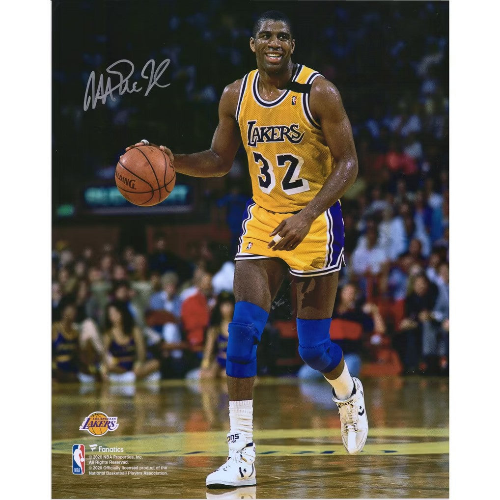 Magic Johnson Autograph Signing-Powers Sports Memorabilia