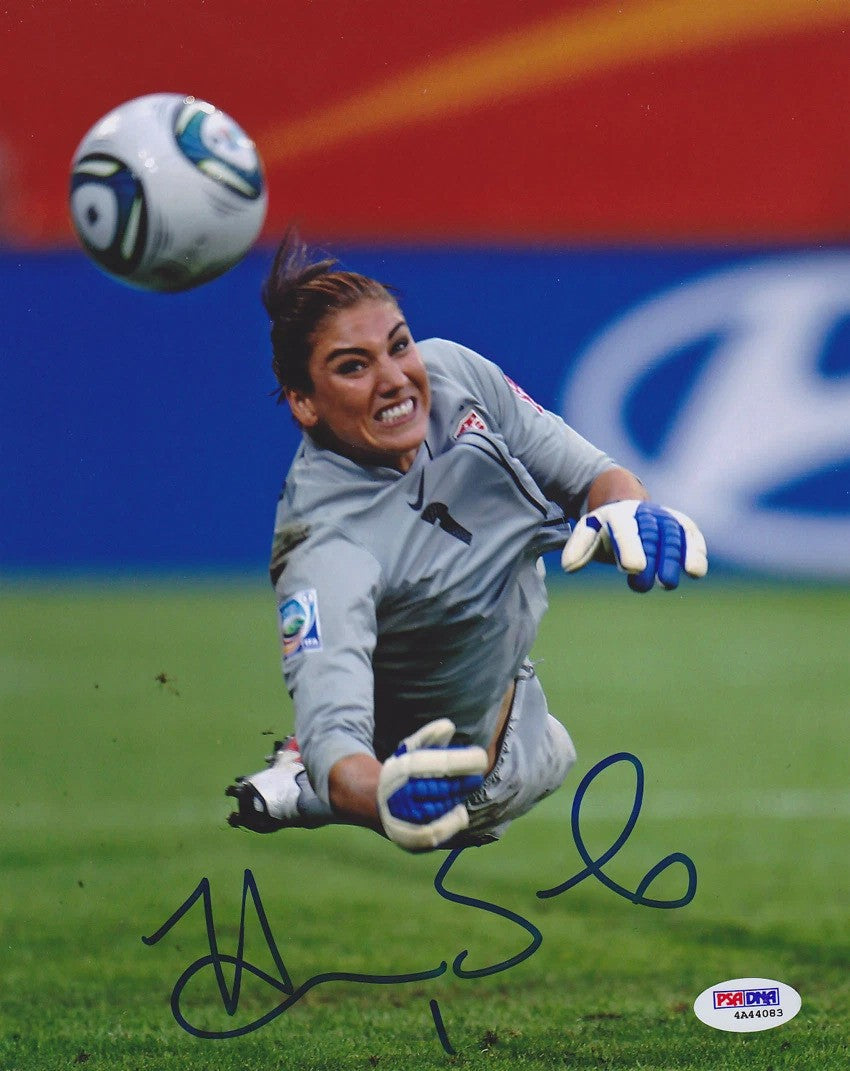 Hope Solo Autograph Signing-Powers Sports Memorabilia