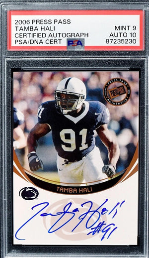 Tamba Hali Autograph Signing-Powers Sports Memorabilia