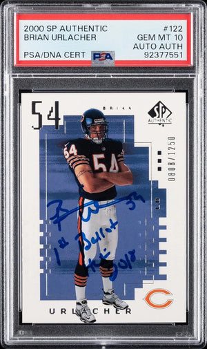 Brian Urlacher Autograph Signing-Powers Sports Memorabilia
