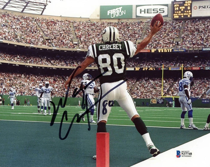 Wayne Chrebet Autograph Signing-Powers Sports Memorabilia