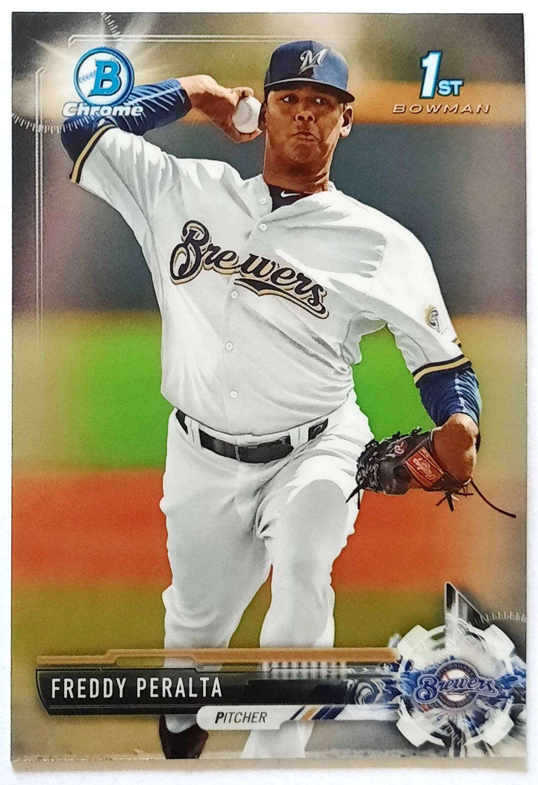 Freddy Peralta Autograph Signing-Powers Sports Memorabilia