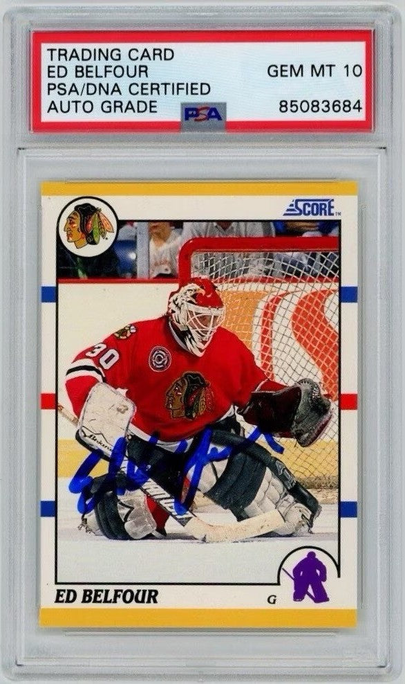 Ed Belfour Autograph Signing-Powers Sports Memorabilia