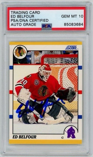 Ed Belfour Autograph Signing-Powers Sports Memorabilia