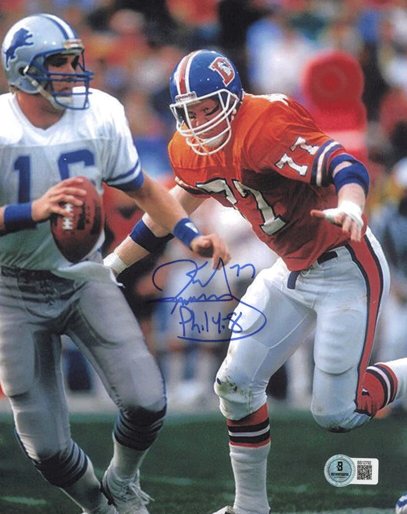 Karl Mecklenburg Autograph Signing-Powers Sports Memorabilia