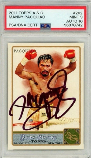 Manny Pacquiao Autograph Signing-Powers Sports Memorabilia
