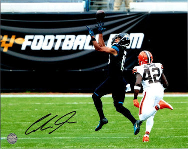 Collin Johnson Autographed Jacksonville Jaguars 8x10 Photo- AWM Hologram-Powers Sports Memorabilia