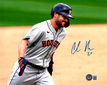 Chas McCormick Autographed Houston Astros 8x10 Photo #20- Beckett Witnessed Hologram-Powers Sports Memorabilia