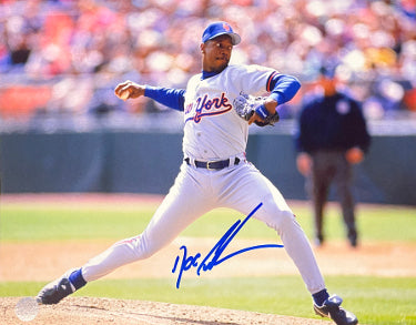 Dwight/Doc Gooden Autographed New York Mets 8x10 Photo- AWM Hologram-Powers Sports Memorabilia