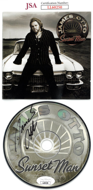 James Otto Autographed 2008 Sunset Man Album CD w/ Cover & Case- JSA #LL60250-Powers Sports Memorabilia