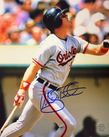 Mickey Tettleton Autographed Baltimore Orioles 8x10 Photo- AWM Hologram-Powers Sports Memorabilia