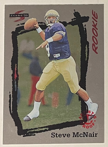 Steve McNair 1995 Score Siege Artist Proof Rookie Card (RC) #248 (Houston Oilers/Alcorn State)-Powers Sports Memorabilia