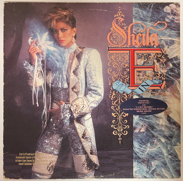 Sheila E Autographed 1985 Romance 1600 Promo Album Cover/LP/Vinyl Record- JSA #PP75245 (Sister Fate/Prince)-Powers Sports Memorabilia