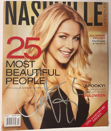 Julianne Hough Autographed 2011 Nashville Lifestyles Full Magazine- Beckett Review-Powers Sports Memorabilia