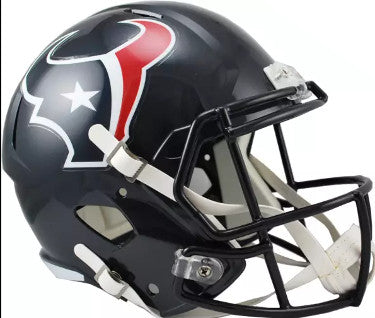 Houston Texans Official Riddell Speed NFL FS Helmet- imperfect-Powers Sports Memorabilia