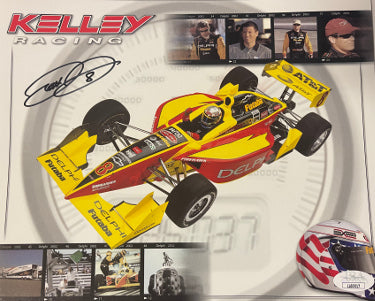 Scott Sharp Autographed Indy Racing League 8x10 Photo- JSA #LL60517 (Kelley Racing)-Powers Sports Memorabilia