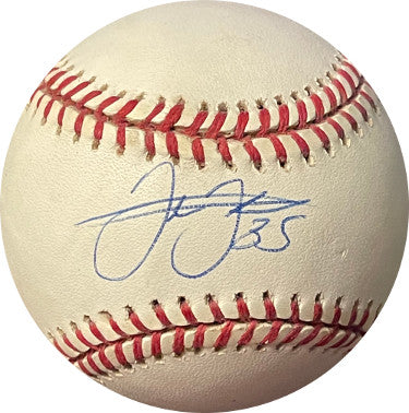 Frank Thomas Autographed ROAL Official Rawlings American League Baseball #35 (Chicago White Sox/Toronto Blue Jays)-Powers Sports Memorabilia