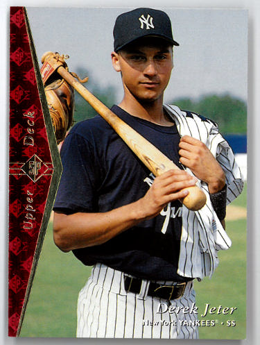Derek Jeter 1995 Upper Deck SP Baseball Rookie Card (RC) #181 (New York Yankees)-Powers Sports Memorabilia