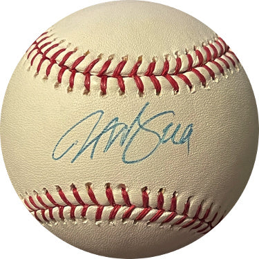Vance Worley Autographed Rawlings Official Major League Baseball light sig- MLB Hologram #FJ534719 (Phillies/Twins/Pirates)-Powers Sports Memorabilia