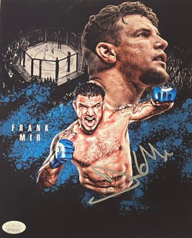 Frank Mir Autographed UFC Ultimate Fighting Championship/MMA Collage 8x10 Photo- JSA Witnessed-Powers Sports Memorabilia