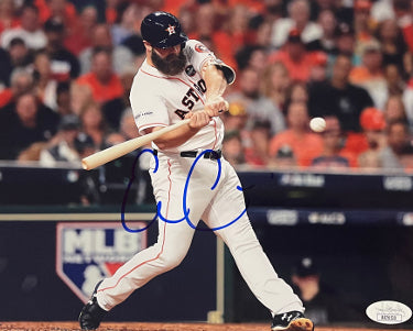 Evan Gattis Autographed Houston Astros 8x10 Photo- JSA-Powers Sports Memorabilia