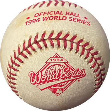 1994 Rawlings MLB World Series Official Baseball / Strike Season / Minor Tone-Powers Sports Memorabilia