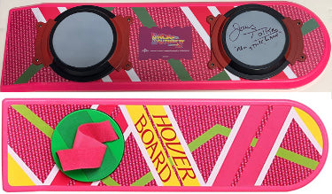 James Tolkan Autographed Back to the Future II Full Size Hoverboard w/Mr. Strickland- JSA #RR76706-Powers Sports Memorabilia