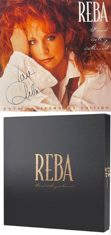 Reba McEntire Autographed Read My Mind New Vinyl/LP Box Set- JSA #SS17610- 25th Anniversary Edition w/ Photos-Powers Sports Memorabilia