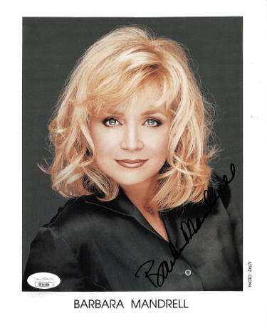 Barbara Mandrell Autographed 8x10 Photo- JSA #SS51589 (Country Music Singer)-Powers Sports Memorabilia
