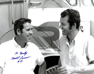 David Pearson Autographed NASCAR 7.75x9.25 Photo #21 To Randy- JSA #SS51607-Powers Sports Memorabilia