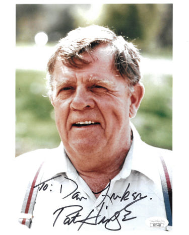 Pat Hingle Autographed 8x10 Photo To Dan- JSA #SS51616 (Hang'em High/Gauntlet/Sudden Impact)-Powers Sports Memorabilia