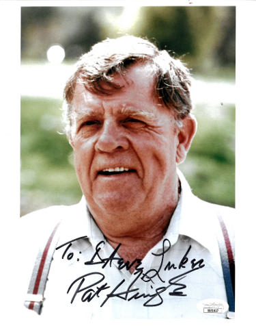 Pat Hingle Autographed 8x10 Photo To Steve- JSA #SS51617 (Hang'em High/Gauntlet/Sudden Impact)-Powers Sports Memorabilia