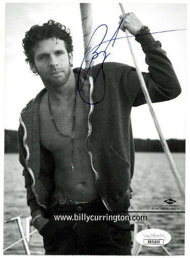 Billy Currington Autographed 2005 Mercury Record 5x7 Promo Photo- JSA #SS51635-Powers Sports Memorabilia