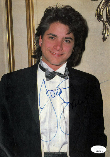 John Stamos Autographed 7x10 Magazine Page/Photo- JSA #LL60280 (Full House/Beach Boys)-Powers Sports Memorabilia