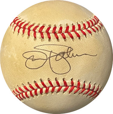 Jim Palmer Autographed ROAL Rawlings Official American League Baseball toned (Baltimore Orioles)-Powers Sports Memorabilia