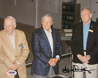 Gene/Eugene Kranz Autographed Apollo 11/13 NASA Flight Director 8x10 Photo- PSA #AE34843-Powers Sports Memorabilia