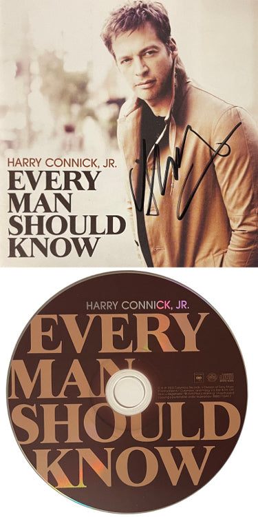 Harry Connick, Jr Autographed 2013 Every Man Should Know Album Cover Booklet w/ CD ?Çô Beckett Review (Columbia Records)-Powers Sports Memorabilia