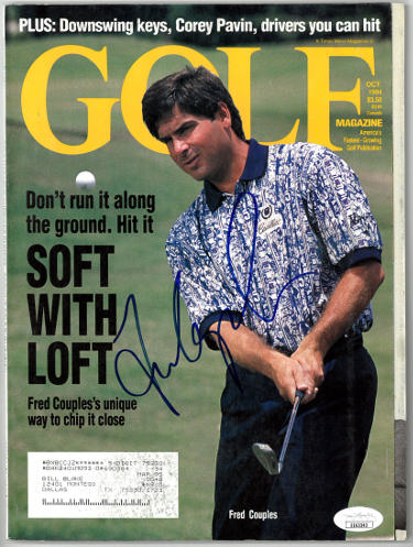 Fred Couples Autographed Golf Full Magazine October 1994- JSA #EE63342-Powers Sports Memorabilia